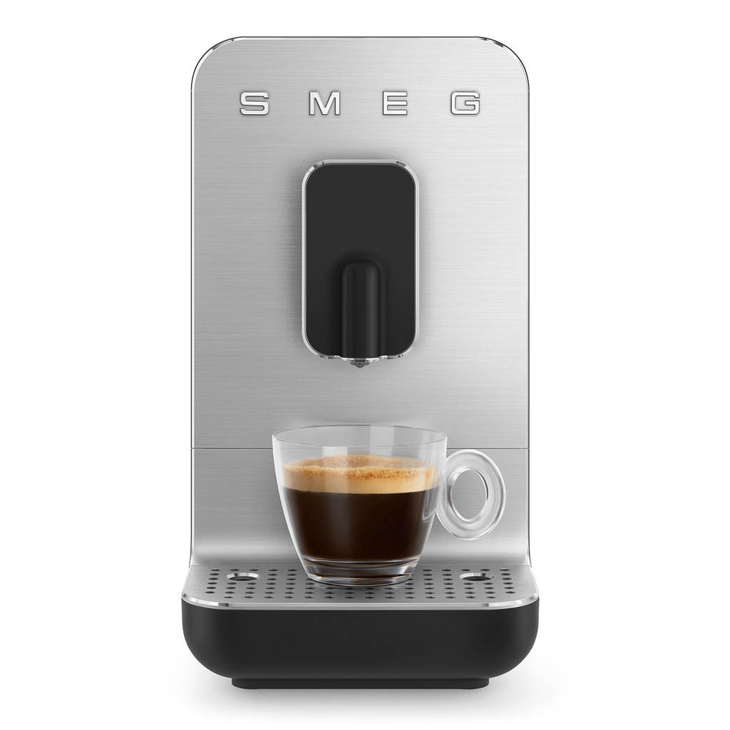 SMEG machine à Machine à café avec broyeur Années 50 - Noir mat