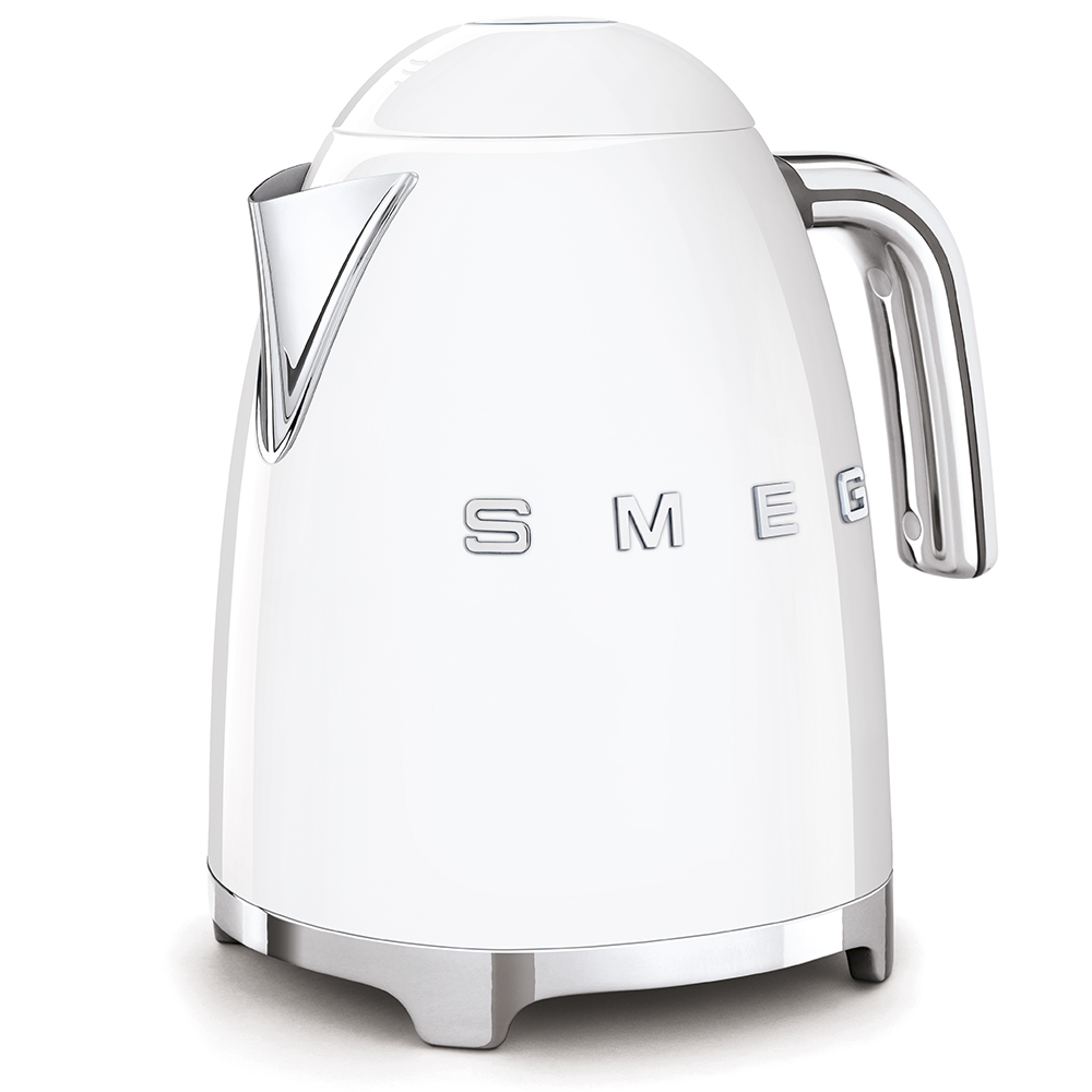 SMEG –Bouilloire Électrique | Style Années 50 | Coloris blanc | KLF03WHEU