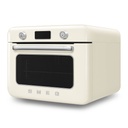 SMEG Mini four posable combiné vapeur - Crème