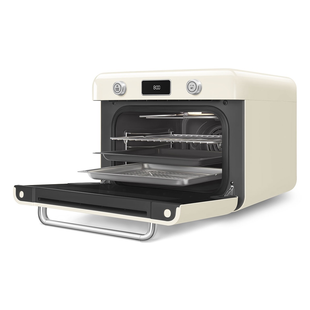 SMEG Mini four posable combiné vapeur - Crème