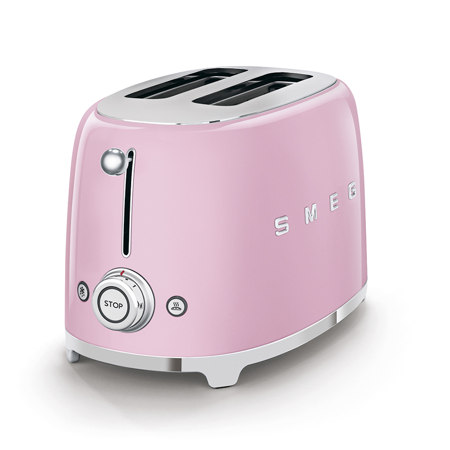 SMEG grille pain 2 tranches Années 50 - Rose