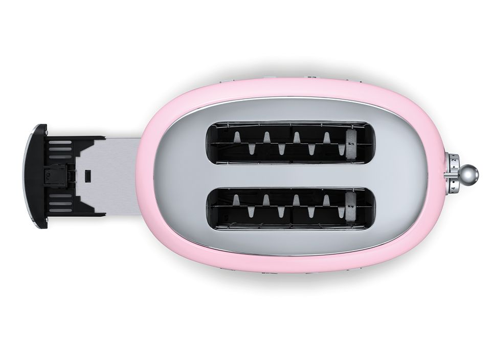 SMEG grille pain 2 tranches Années 50 - Rose