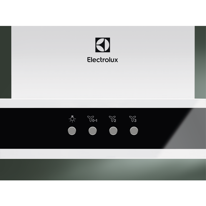 Hotte box 60cm 600m3/h blanche ELECTROLUX