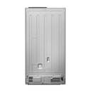 HAIER réfrigérateur side by side Pose Libre, No Frost, Lége Led, Classe E, New Platinum Inox