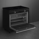 SMEG Piano de cuisson Induction 90x60 cm CX91IMBL