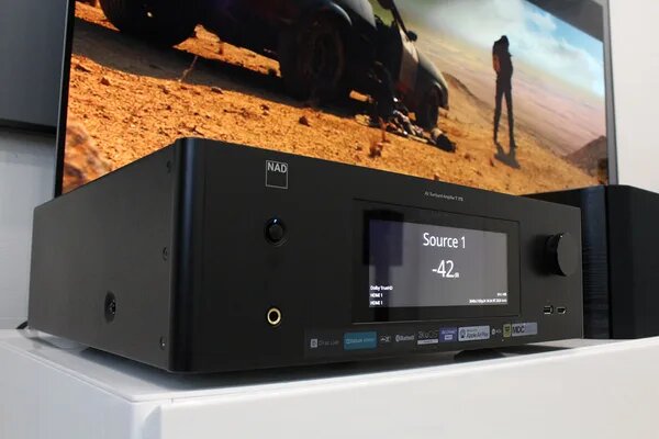 T778 NAD ampli home cinema  9x85W Dolby Atmos MDC