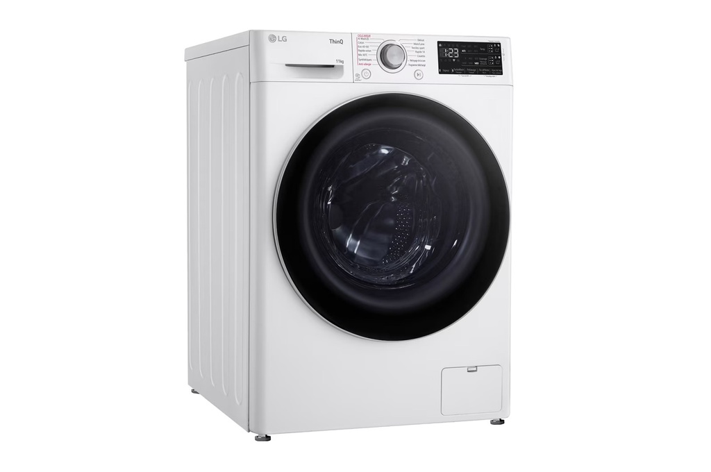 Pack LG XL : Lave Linge F14R31WHSA (11kg) + Sèche Linge RH1V51WH (10kg)