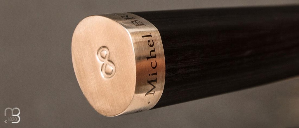 KAI Couteau Japonais Michel Bras n°8, 240 mm, fourreau en bois, désosseur