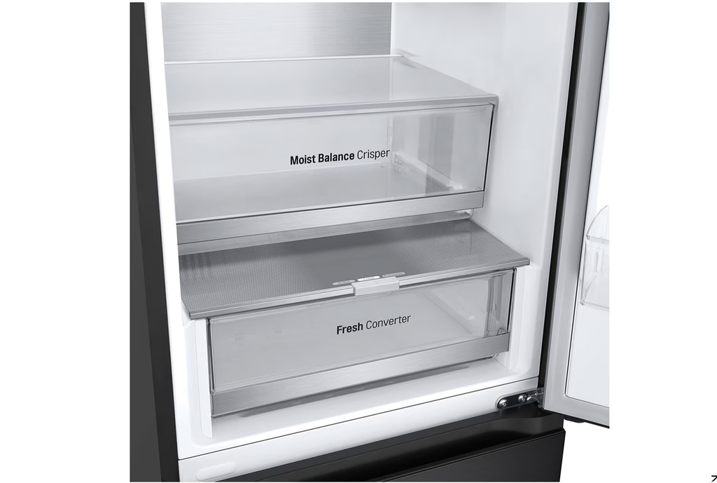 LG Combiné 387L Door cooling D - Noir