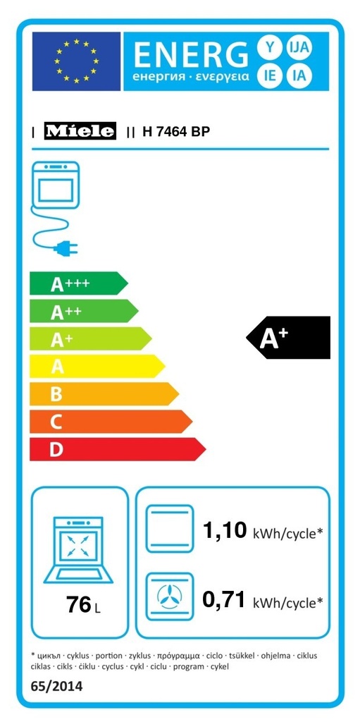 Four Pyrolyse Miele