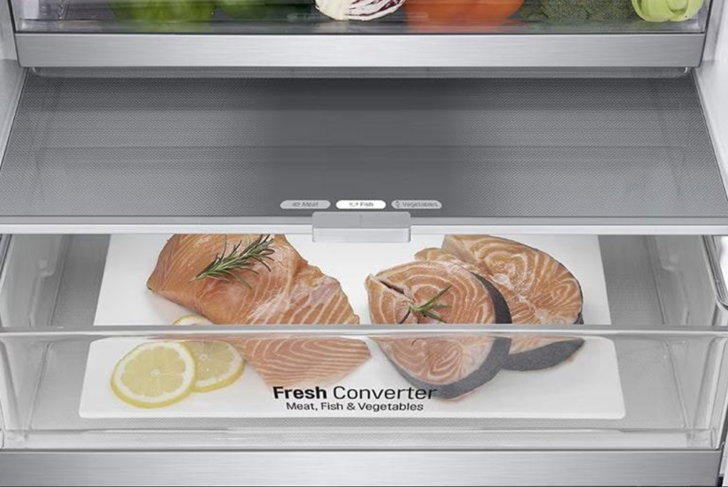 LG Combiné 387L Fresh Converter  D - Noir
