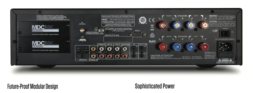 Ampli NAD C388
