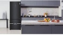 LG Réfrig Combi 451 Litres 70cm Écran Tactile Metal Touch  Finition Carbone A++