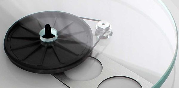 Tourne disque REGA PLANAR 3 blanc laqué avec cellule