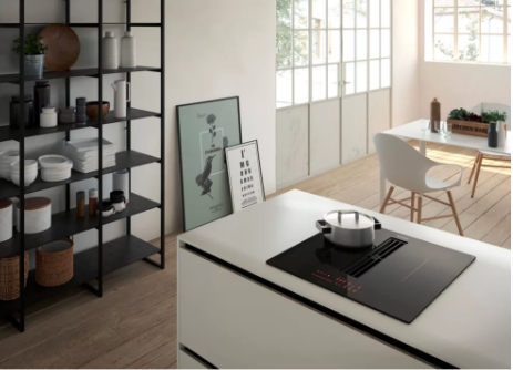 FABER Plaque induction avec hotte intégrée GALILEO SMART 600 NR