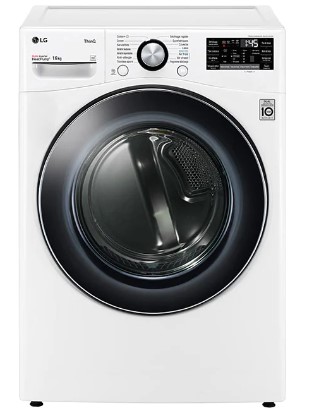 LG Sèche-linge pompe à chaleur 16kg RH6P12WH