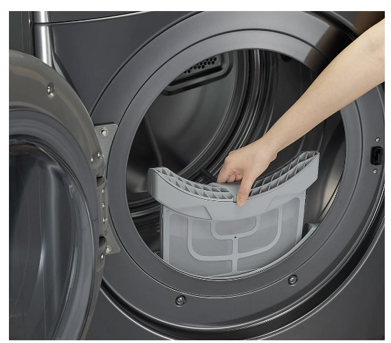 LG Sèche linge pompe à chaleur 17kg anthracite