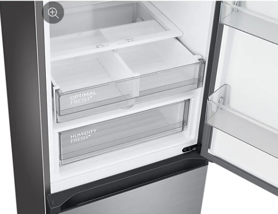 SAMSUNG Réfrigérateur combiné, 385 L grade A