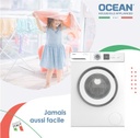 OCEAN - Lave-linge | 6kg | 1000tr/min | Classe D (ancienne A +++)