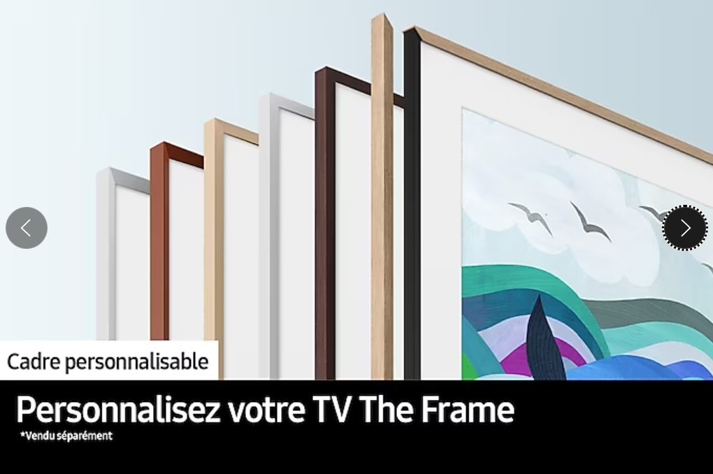SAMSUNG TV QLED 4K The Frame 32 pouces