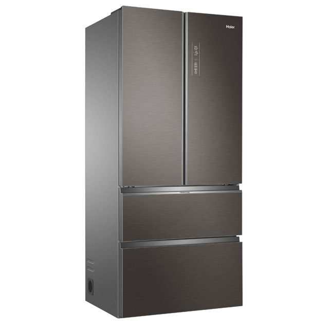 HAIER Réfrigérateur 508L French Door Facade Verre L83cm A++  HB18GFSAAA