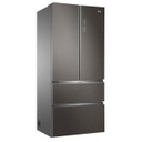 HAIER Réfrigérateur 508L French Door Facade Verre L83cm A++  HB18GFSAAA