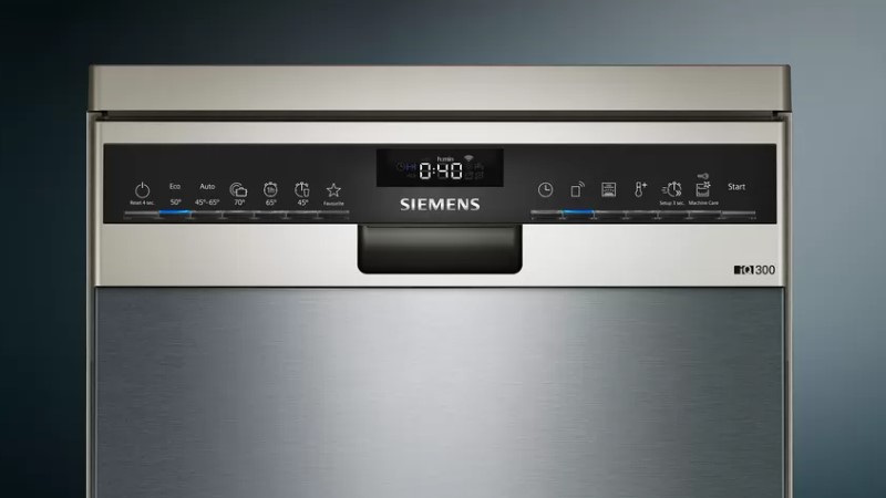 SIEMENS Lave vaisselle 45cm iQ300 Lave-vaisselle pose-libre 45 cm pose libre acier inox. coloré, laqué