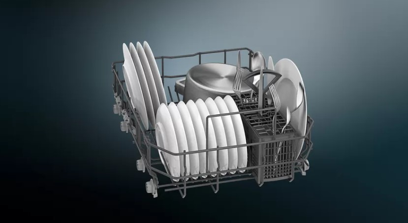 SIEMENS Lave vaisselle 45cm iQ300 Lave-vaisselle pose-libre 45 cm pose libre acier inox. coloré, laqué