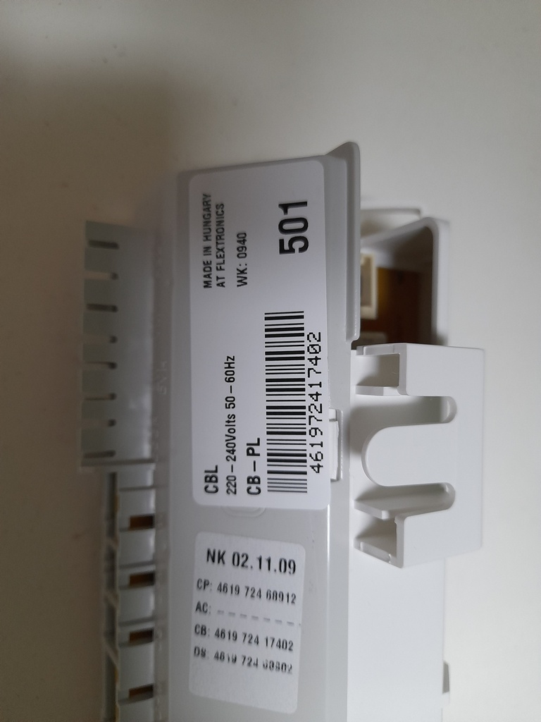 CONTROL BOARD (carte de commande) - WHIRLPOOL lave vaisselle ADP5440