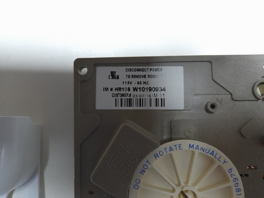 MOTOR MODULE (Moteur fabrique de glaçons) - Réfrigérateur Whirlpool AFF2534 / MFF2534