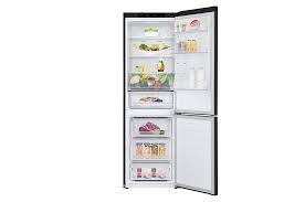 Réfrigérateur Combiné 341 litres A++ LG Black GBB61BLJEN