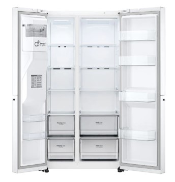 Réfrigérateur Américain Blanc 635 litres LG GSLV70SWTF
