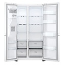 Réfrigérateur Américain Blanc 635 litres LG GSLV70SWTF