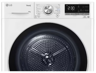 LG Sèche linge 10kg pompe à chaleur blanc RH1V50WH