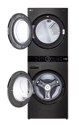 LG WASH TOWER BLACK 17/16kg