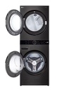 LG WASH TOWER BLACK 17/16kg