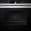 SIEMENS Four Pyrolyse Porte Froide 71L A+ Façade Noir & Inox