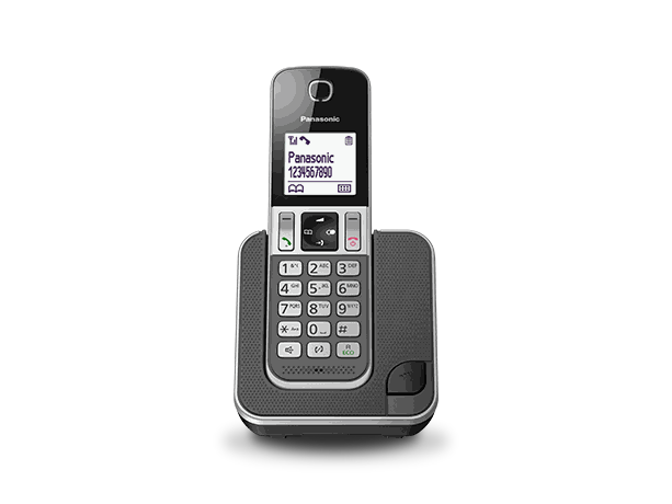 Téléphone DECT Simple noir PANASONIC