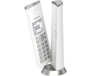 Téléphone DECT design blanc PANASONIC