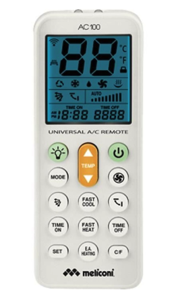 Meliconi Télécommande Universelle Climatiseur #AC100PLUS