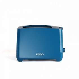 Grille Pain 750W 2 fentes Bleu DOMOCLIP