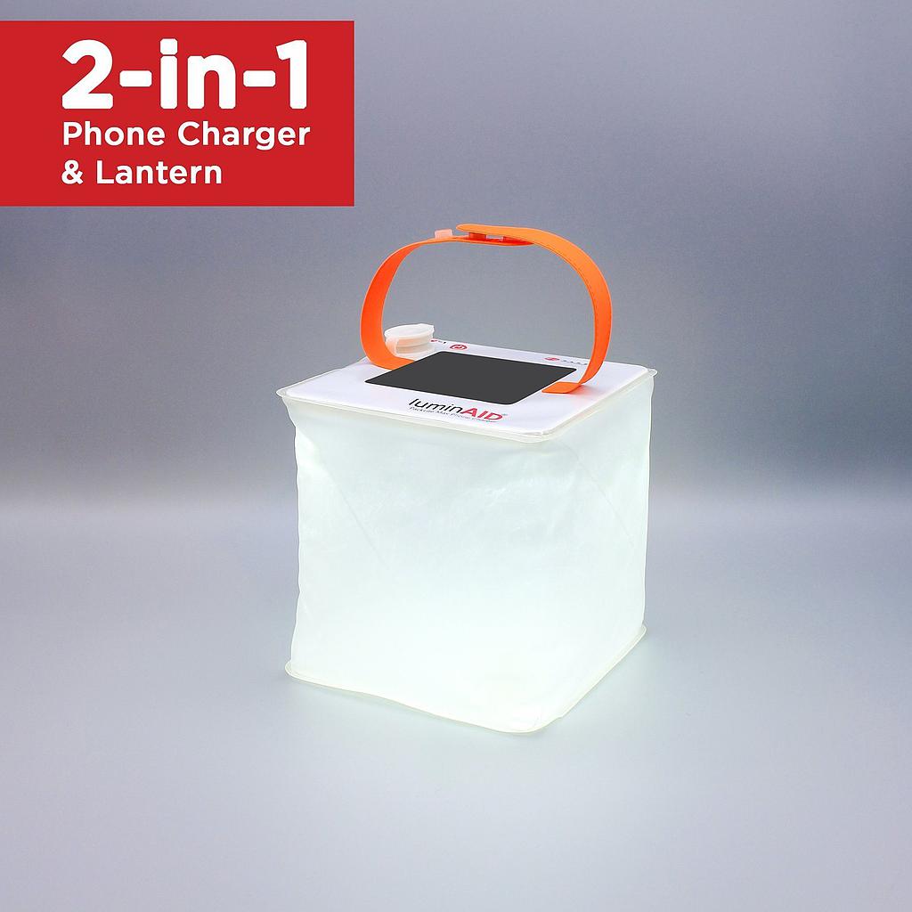 PackLite Max 2-en-1 Chargeur de Téléphone LUMINAID