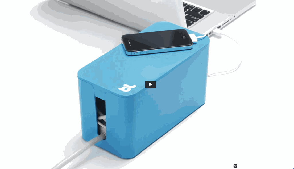 BLUELOUNGE CABLE BOX WHITE