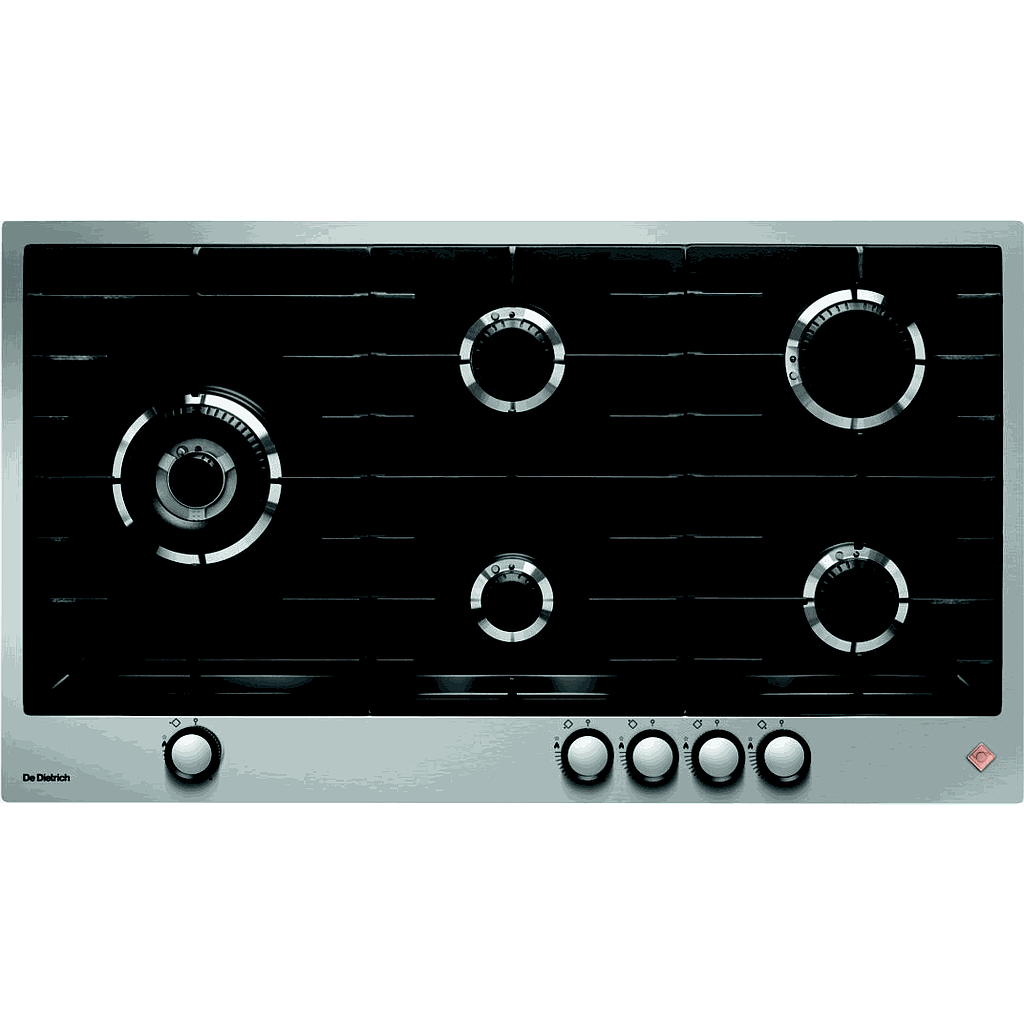 Plaque de cuisson 5 feux gaz 90cm DE DIETRICH