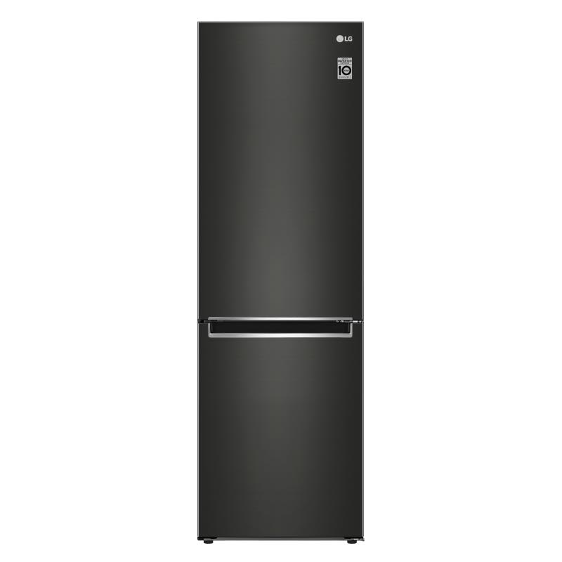 Réfrigérateur Combiné 341 litres nouvelle classe E (ancienne A++) LG Black GBB61BLJEN