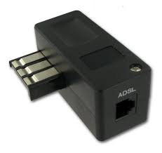 Filtre ADSL Noir CTFA0002