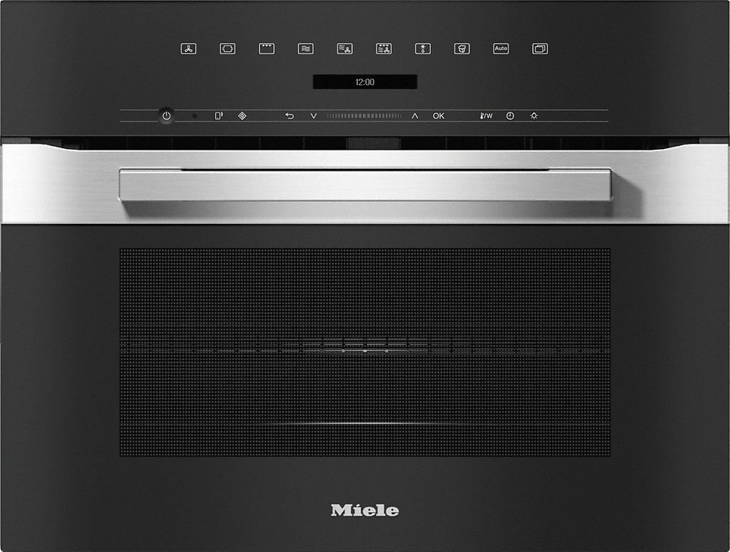 MIELE Four compact combiné micro-ondes H7240BM - modèle d'exposition