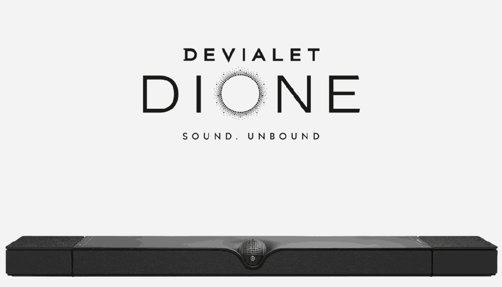 DEVIALET Barre de son - DIONE, 5.1.2 Dolby Atmos 950WRMS 101dB