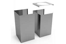 CONDUIT D'INSTALLATION MEUBLE HAUT POUR CONFIDENCE - HARMONIE - MELODIE - SYMPHONIE PLUS (POUR UNE HAUTEUR DE 630 A 1000)