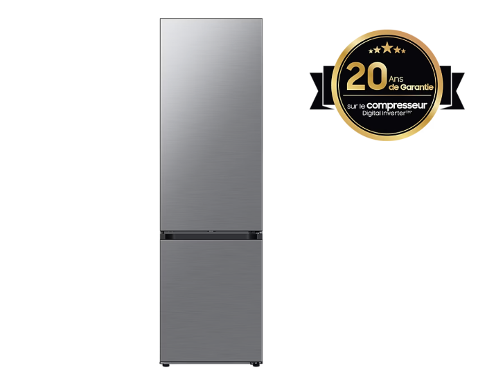 SAMSUNG Réfrigérateur combiné BeSpoke Wifi , 385 L Nouvelle Classe A RB38C7B6AS9/EF